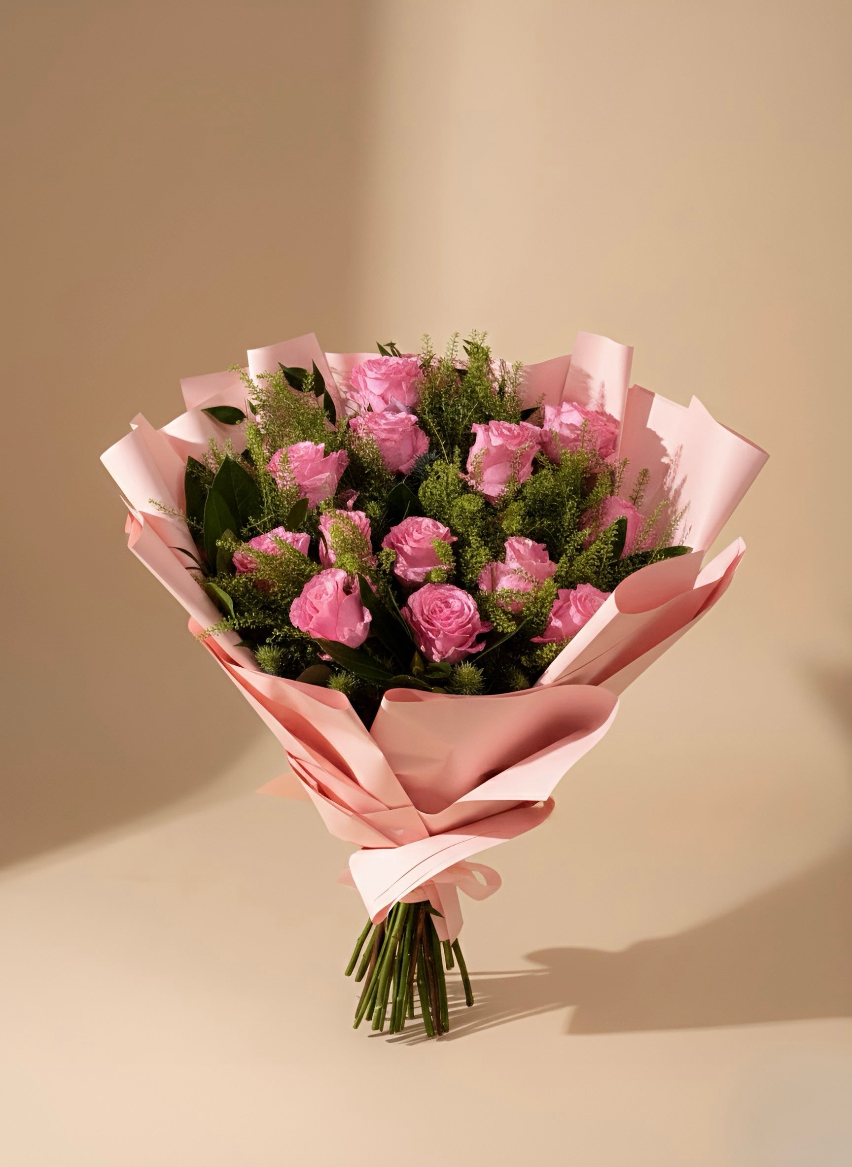 Pink Flat Bouquet