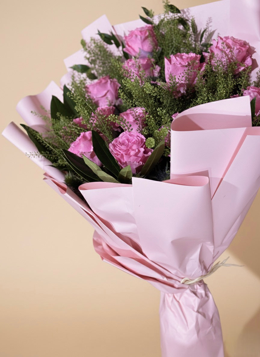Pink Flat Bouquet