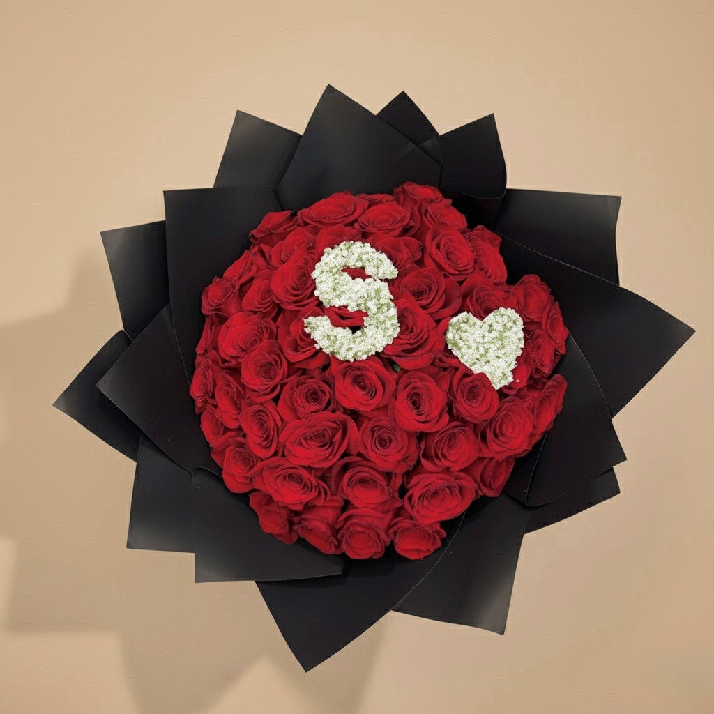 The Classic 50 Rose Monogram